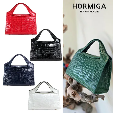 포르수스 악어가죽 클라라 미듐 7컬러