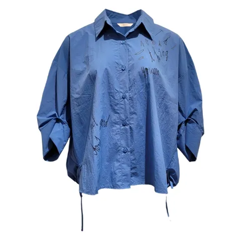 [롯데백화점][멜본]영문프린트 셔켓_STYC25F220