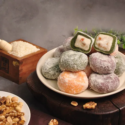 국내산 찹쌀로 만든 찹쌀떡/쑥개떡/두텁떡/바나나떡
