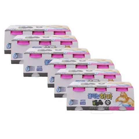 3P6개입제습제 옷장방습제 방안 3P6개입 장마 팬트리제습제 18개입 알뜰한 생활용품 습기제거용