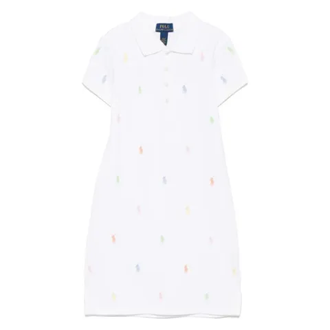 폴로 랄프로렌 여아 화이트 원피스 313966713K_001WHITE