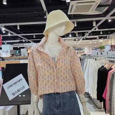 DP02 꽃프린트 예쁜블라우스 LS5BLS104 (49453751)
