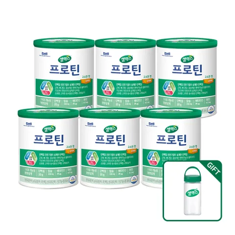 셀렉스 프로틴 고소한맛 304g 6캔 48일분 (+텀블러 포함)