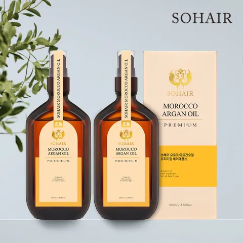 모로코 아르간오일 프리미엄 에센스 100ml 2병