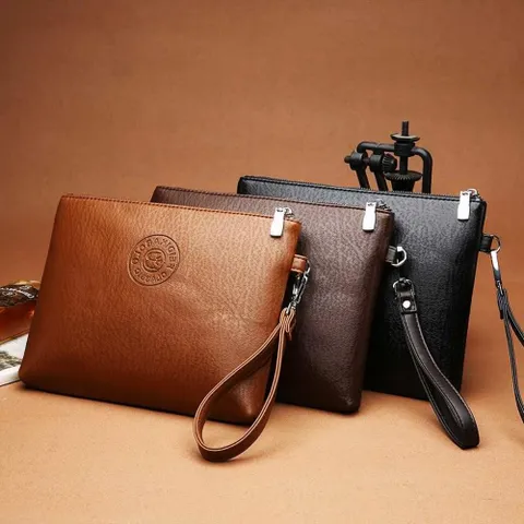 클러치백 캐주얼 편한 남성 명품 가죽 그립백 경량