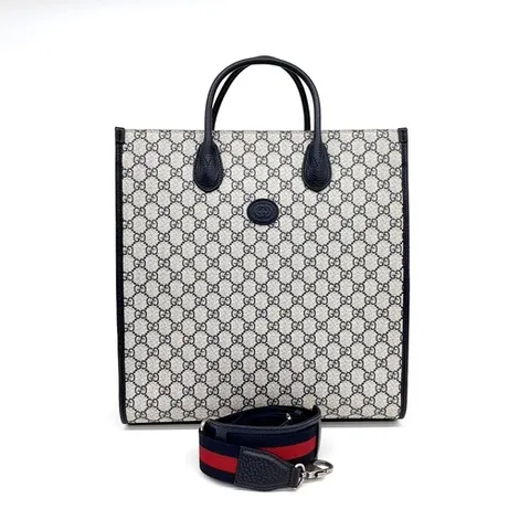 [구구스]중고명품  인터로킹 G 미디엄 토트겸 숄더백 (674155) (NO 10155411)