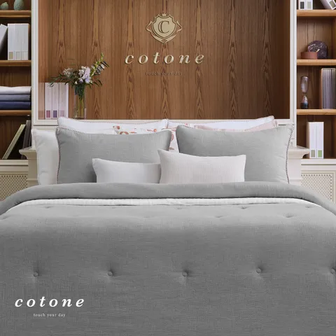 [꼬또네]모슬린 선염 코튼+모달100% 프리미엄 베딩_퀸 Q