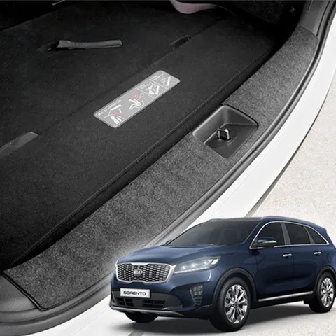 에이치플러스몰 트렁크스텝커버 더뉴쏘렌토 퓨얼 스크래치방지 트렁크스텝커버