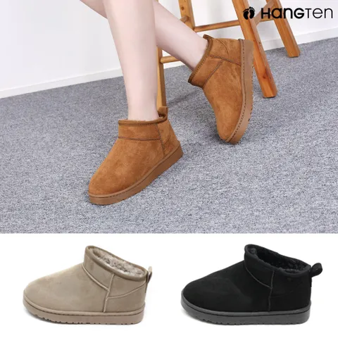 HT-AGLOW 여성용 어그스타일 숏부츠 털부츠