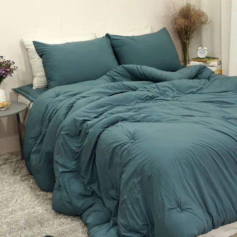 [르헤브] 클로에 알러지케어 바이워싱 차렵이불 SS/슈퍼싱글