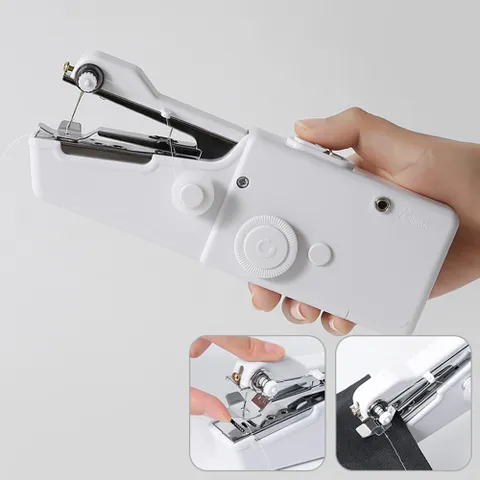 핸드미싱기 오바로크 미니 자수 가정용 자동 재봉틀 휴대용 수선 기계