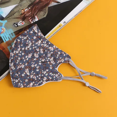 알티피아 플로랄 입체 패션 마스크(블루) 순면 안감 천마스크 가정용품 생필품