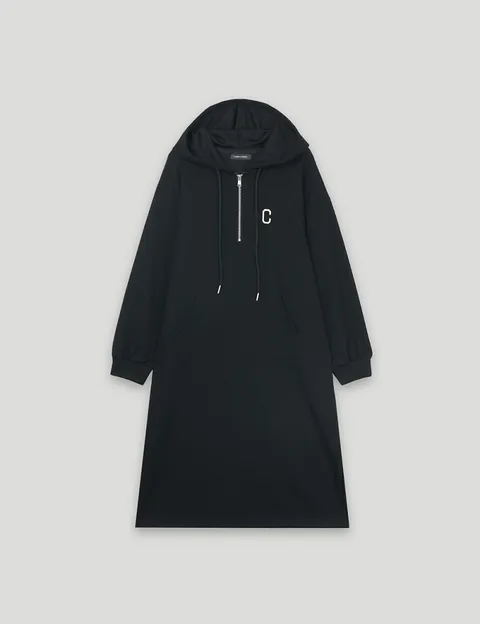 [코데즈컴바인] 코데즈 자수 후드 져지원피스 CKA-TO380W2 463694