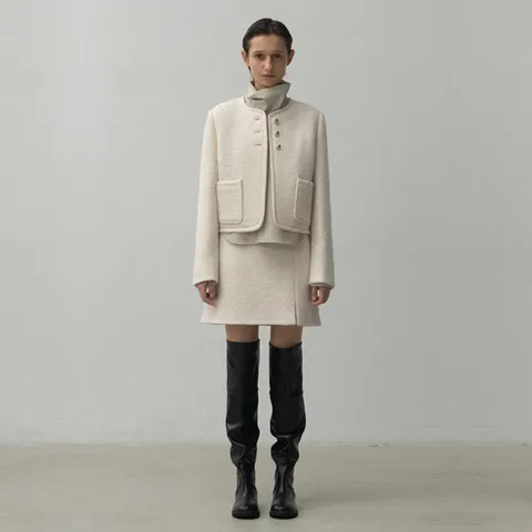 [나인] [최초가:98000원]울 셋업 미니 스커트(SK-4983)