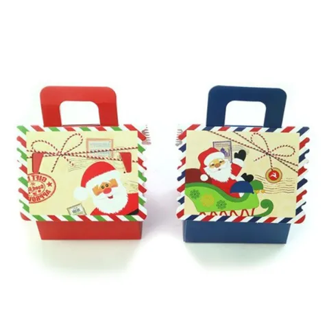(쏘잇)(12장)산타 포장박스_블루