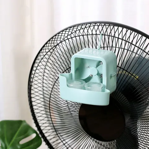 간편탈부착 수냉식 쿨링 선풍기 쿨러 얼음컵4개 세트 냉풍기