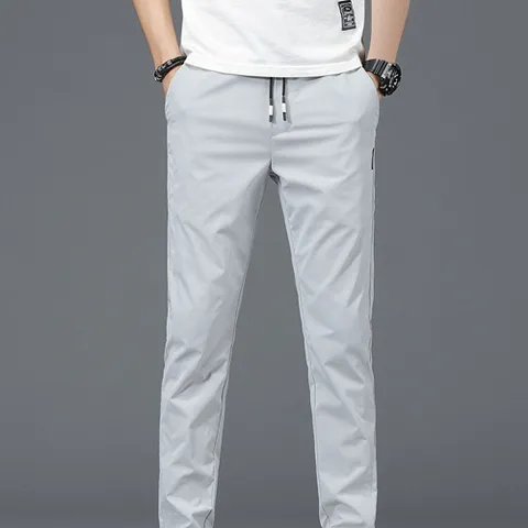 냉감 밴딩 쿨팬츠 여름바지 아이스팬츠 쿨팬츠 냉감바지 밴딩팬츠 남자여름바지 시원바지