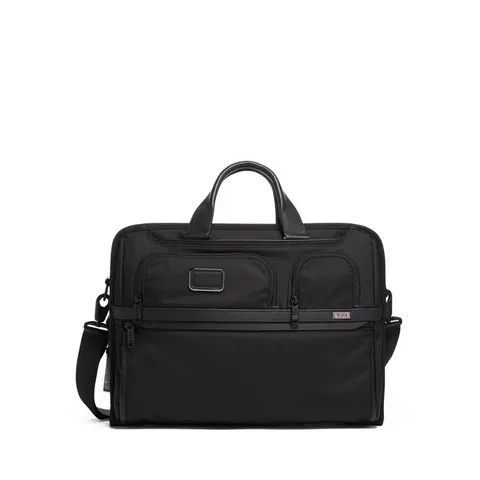 TUMI ALPHA EXP ORG LAPTOP BRIEF BLACK 02603141D3 알파 확장형 노트북 브리프케이스 서류가방 블랙