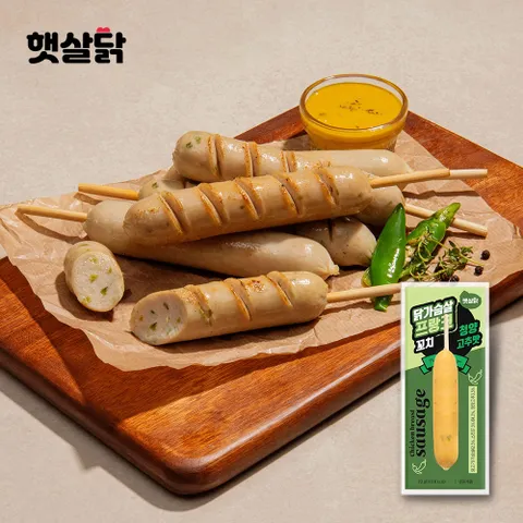 닭가슴살 프랑크 꼬치 청양고추맛 (70gX1팩)