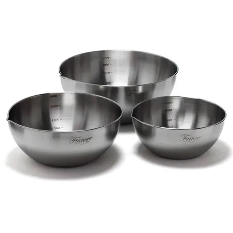 키친아트 국내산 27종 피앙세 믹싱볼 3종 세트