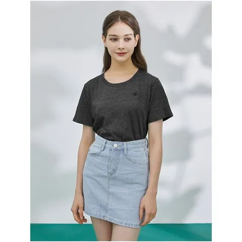 [하프클럽/숲]베이직 라운드넥 슬림핏 티셔츠SA3STF1