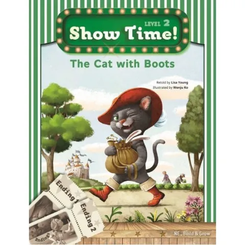 Show Time! Level 2: The Cat with Boots 세트(SB+WB) [전2권]