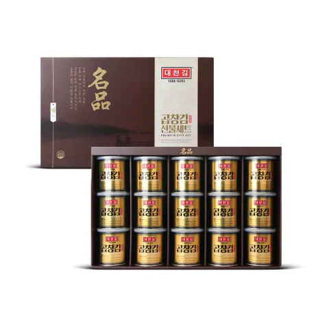 대천김 명품캔김 선물세트 15캔