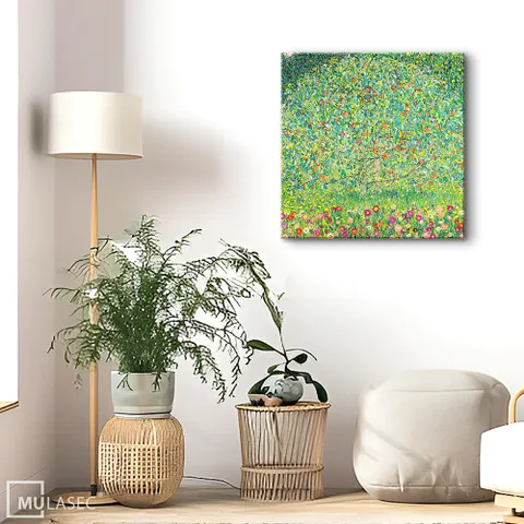 다복 가정운 사과나무 액자  풍수그림