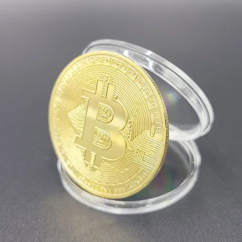 비트코인 굿즈 모형 동전 주화 인테리어 장식 오브제 비트코인선물 비트코인소품