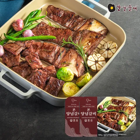 강강술래 본양념갈비 500g x 2팩