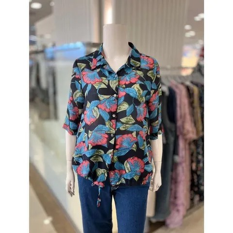 세이브존01 스트링오픈블라우스 W242235 (51365036)