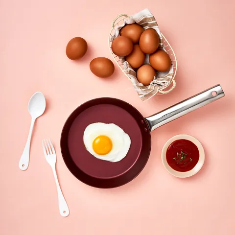 클래딘 이연복 IH 스텐 팬 통3중 플랫 프라이팬 20cm