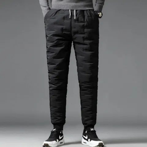 겨울 패딩바지 남성 여성 누빔 솜바지 조거 팬츠 슬랙스 골프 등산 오토바이 바이크 작업복