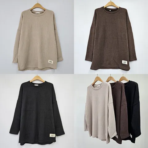 [브리치]  / 위쉬몰 OL 테이크크루오버니트티(T004H 510) 빅사이즈