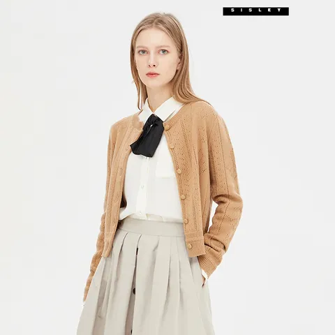 스카시 변형 니트 가디건 SAKC01411