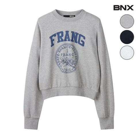 정상가:59,000원 | 프랑 로고 포인트 긴팔 맨투맨 티셔츠 (BU3TS041L0)