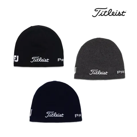 타이틀리스트 남성 일본 메리노울 골프비니 HW1CMWB