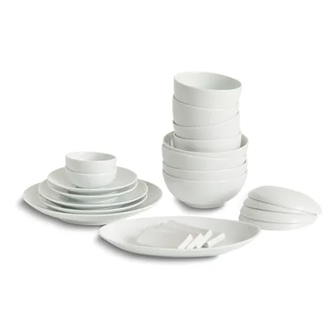 목단문 4인 그릇세트 24P