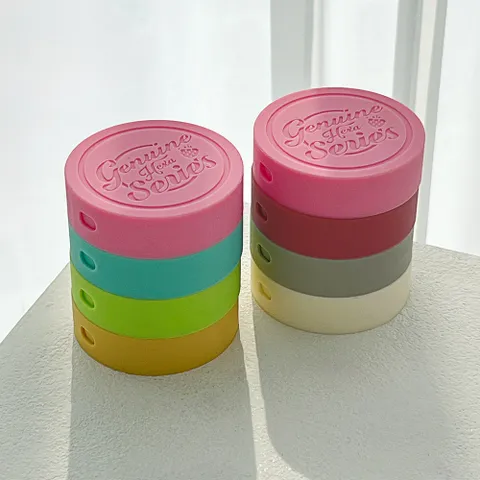 헥사 제뉴엔 유리병 실리콘뚜껑 병뚜껑 70mm 9종 컬러캡