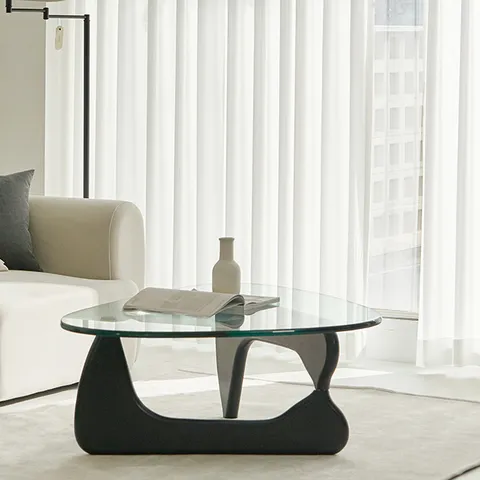 비침없이 먼지없는 나비주름 쉬폰커튼 70X160