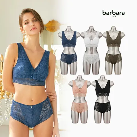 [최초가 178,000원]S사이즈한정)올-레이스 브라렛 5세트