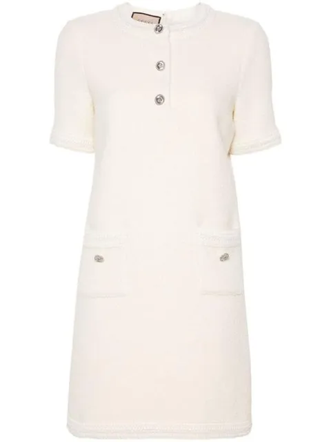 [해외직구] 24SS  숏 원피스 770159 ZAOMU9200 White