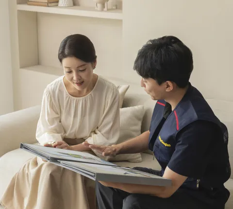 [헌터더글라스]스마트 블라인드 방문실측 서비스