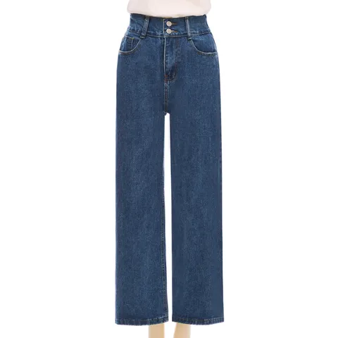 [롯데백화점]기모투버튼뒤밴딩와이드데님팬츠 PBBF3W1PT7161