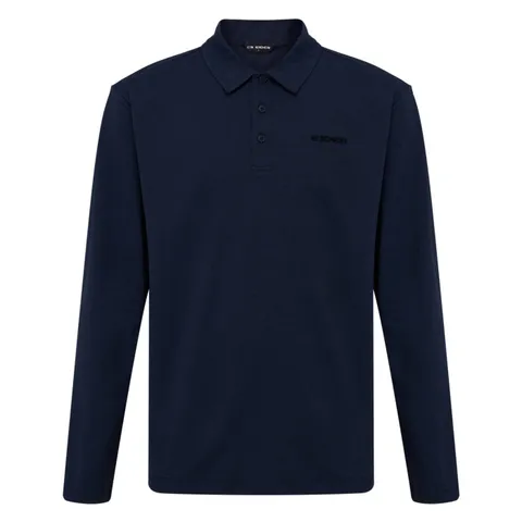 [롯데백화점] (정상)]ECRU (에크루) 남성 잠재권축 긴팔 폴로 티셔츠 DMP26253