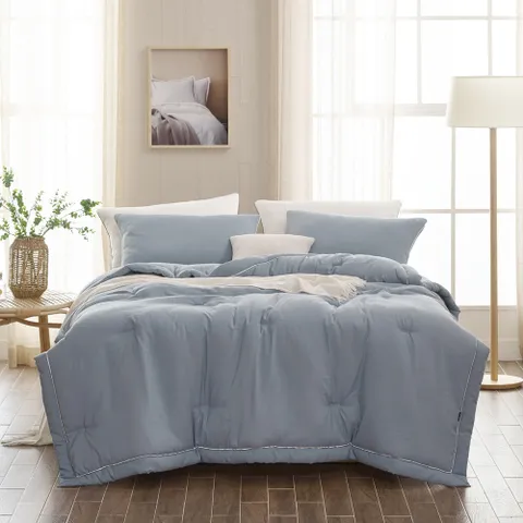 피부에 착한 세미마이크로 에어워싱 여름 차렵이불 베개세트 S