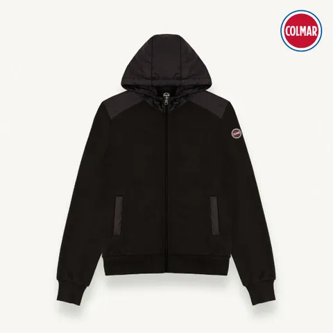 [COLMAR] 콜마르 MEN COTTON ZIP-UP WITH NYLON