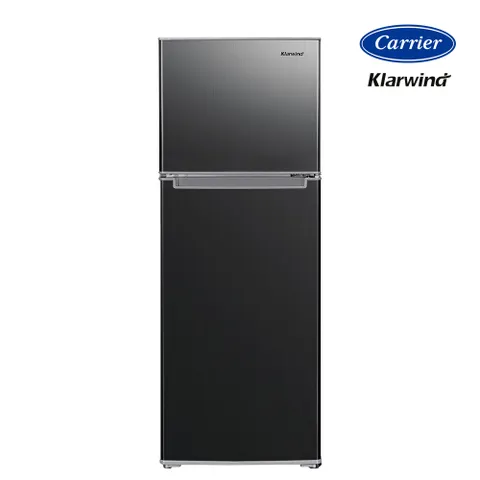 [방문설치] 클라윈드 182리터 2도어 슬림 냉장고 CRFTD182BDE 블랙메탈 원룸 사무실 추천