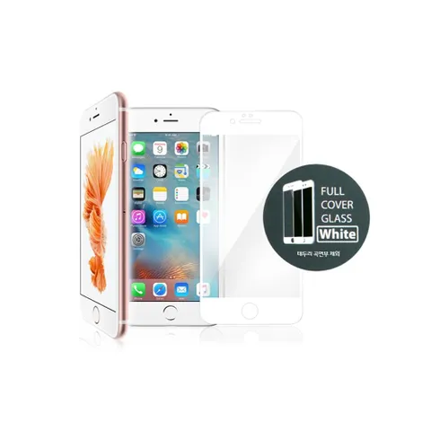 아이폰6_6S(풀커버화이트)(무포장벌크) 강화액정필름 방탄필름 액정보호 강화유리필름