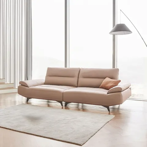 늘해랑 4인용 천연 슈타크 통가죽 소파